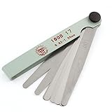 uxcell 隙間ゲージ　シックネスゲージ　測定ツール　長さ95mm　厚さ0.02-1.0mm　メトリック