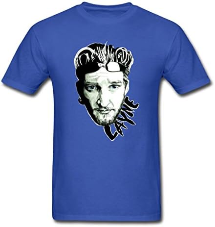Lakerstar Men's Layne Staley Fan Art Poster Fashion T-Shirts Medium