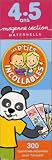 Les P'tits Incollables : 300 questions-réponses pour t'amuser, Moyenne Section Maternelle - 4-5 ans