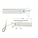 2 PCS 1 Meter Adhesive Motion Sensor LED Strip Lights for Wardrobe Closet Cabinet Baby Kids Room Battery Operated