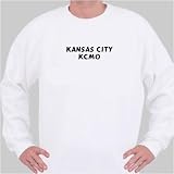 KANSAS CITY KCMO Sweatshirt X-Large White