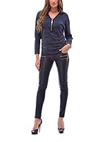 Bleu Marine Leggings Denver (Negro)