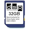 32GB Speicherkarte für Sony Cyber-shot DSC-HX50V