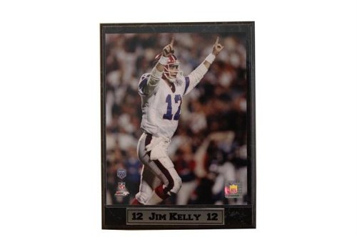 Encore Select 510-FBBUF12 Buffalo Bills Jim Kelly 9x12 Plaque