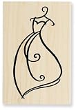 Gown of Dreams- Rubber Stamps