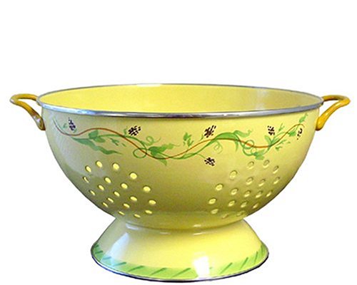 Pfaltzgraff Pistoulet 5--Quart Enamel Steel Colander