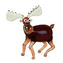 Fitz and Floyd Glass Menagerie Merry Moose