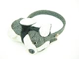 Fuzzynation Fuzzy Nation Girls Boston Terrier Dog Earmuffs ~ Girls Sizes 4-12
