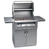 Alfresco Gas Grills Classic 30 Inch Builder Propane Gas Grill Without Rotisserie On Cart