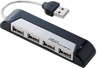 SANWA SUPPLY USB2.0�n�u USB-HUB217BK