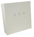 First Holy Communion Keepsake  Box with White Sequin Stars