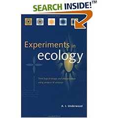 Experiments in Ecology: Their Logical Design and Interpretation Using Analysis of Variance (Taschenbuch)