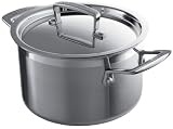 Le Creuset 3-Ply Stainless Steel Deep Casserole, 18 cm (Model 962006181)