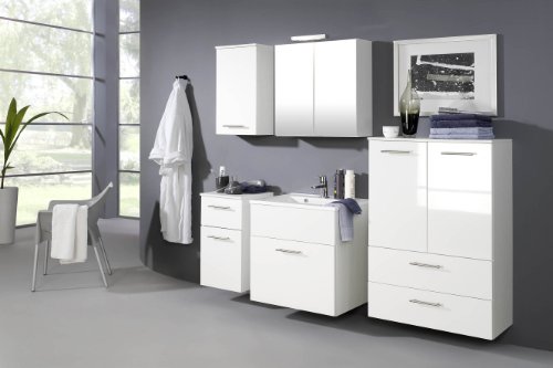 Badprogramm Solna mit Waschtisch 5-teilig