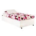 Loft lower bunk on casters Pure - White