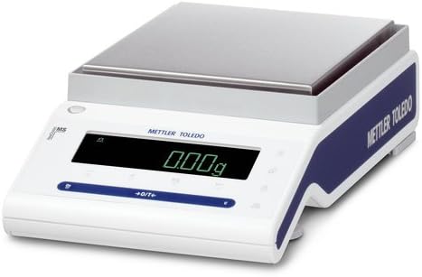 Mettler Toledo MS6002SDR NewClassic Precision Balance, with Delta Range, 1.22kg/6.2kg Capacity, 0.01g/0.1g Readability