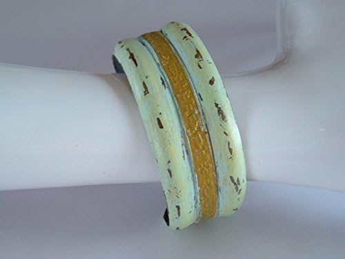 Bohemian Jewelry Upcycled vintage cuff bracelet Boho Chic