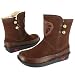 New Alegria Aspen Chocolate Suede Ladies 37 $155