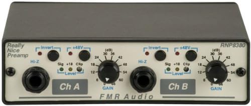 NEW FMR Audio RNP - Really Nice Preamp Microphone Pre-Amplifier w/ Mic Cable