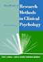 Handbook of Research Methods in Clinical Psychology
