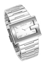 Gucci 100 G-Rectangle Series Ladies Watch YA100506
