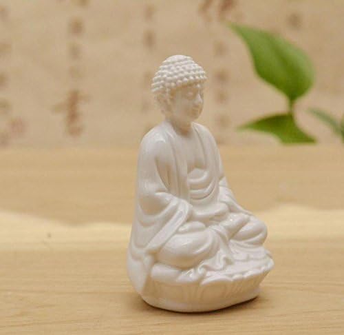 Beautiful Whiteware Porcelain Ceramic Buddha Statue