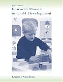 Research Manual in Child Development,
Lorraine Nadelman