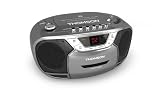 THOMSON RK110CD CD/Radio/Cassette Player - black/grey