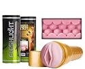 Fleshlight Pink Lady Stamina Training Unit, Gold Case (Quantity of 1)