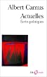Actuelles - Ecrits politiques