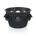 Lechuza 14984 Cascada Garden Indoor and Outdoor Use, Slate Matte Self Watering Planter, Single