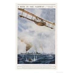 Seaplane Fires at a Breakaway Mine to Eliminate Its Threat to Nearby Ships