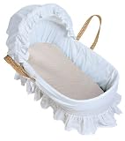 Kushies Certified Organic Bassinet/Carriage Pad Fitted Sheet, Mocha