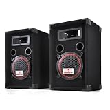Produkt-Bild: Paar Xen3508 kompakt PA-Boxen 20cm Subwoofer max. 500W Partyboxen Lautsprecher