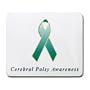 Cerebral Palsy Awareness Ribbon Mouse Pad