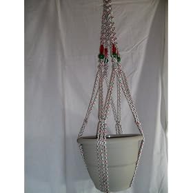 Colored Cord Macrame Plant Hanger