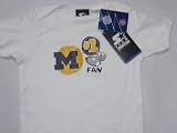 Michigan Wolverines (University of) NCAA White Short Sleeve T-Shirt Baby/Infant Onesie 24 Months