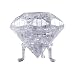 3D Jigsaw Puzzle, Cube Crystal Puzzle - Clear Diamond, Gift Ideas