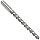 Union Butterfield 4588 High-Speed Steel Taper Pin Reamer, Left Hand Spiral Flute, Round Shank, Uncoated (Bright) Finish