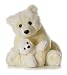 Search : Aurora Plush 16" Mama & Baby Polar Bear
