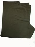 Lauren by Ralph Lauren Plus Size Pants, Caitlin Straight Leg Black 16W