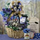 Top Honors Dog Gift Basket : Basket Theme BIRTHDAY : Bow Style Elegant Hand Tied Bow