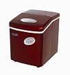 NewAir AI100R Portable Ice Maker In Red With 28 Pound Ice Cube Capacity