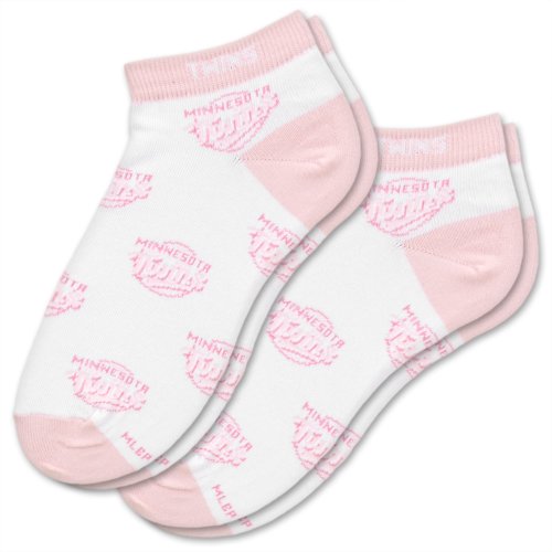 MLB Minnesota Twins Women's Pink Socks (2 Pack)