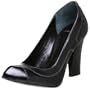 Bronx Women's Allegra Abrasivatto Pump,Black,38 EU (US Women's 8 M)
