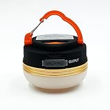 BIGcheck ２００ルーメン ５LED キャンプライト ６段階明るさ調整　SOS点灯　フラッシュ　機能　非常時ライト　防水　USB充電式　夜釣り　アウトドア