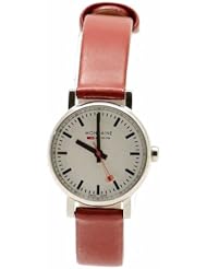 Mondaine Womens A658.30301.11SBC Quartz Evo Leather Band Watch