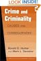 Crime And Criminality: Causes and Consequences (Criminal Justice Press Project)