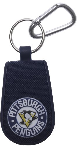 Pittsburgh Penguins Vintage Logo Team Color NHL Hockey Keychain