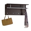FMD 441-001 Garderobe Spot - B/H/T: 72.0 x 35.0 x 29.5 cm, Mocca